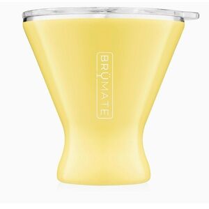 NWOB Brumate MargTini Martini Glass, 10 Oz, Daisy Yellow